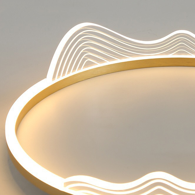 Потолочный светильник IZELIN D40 Black by ImperiumLoft