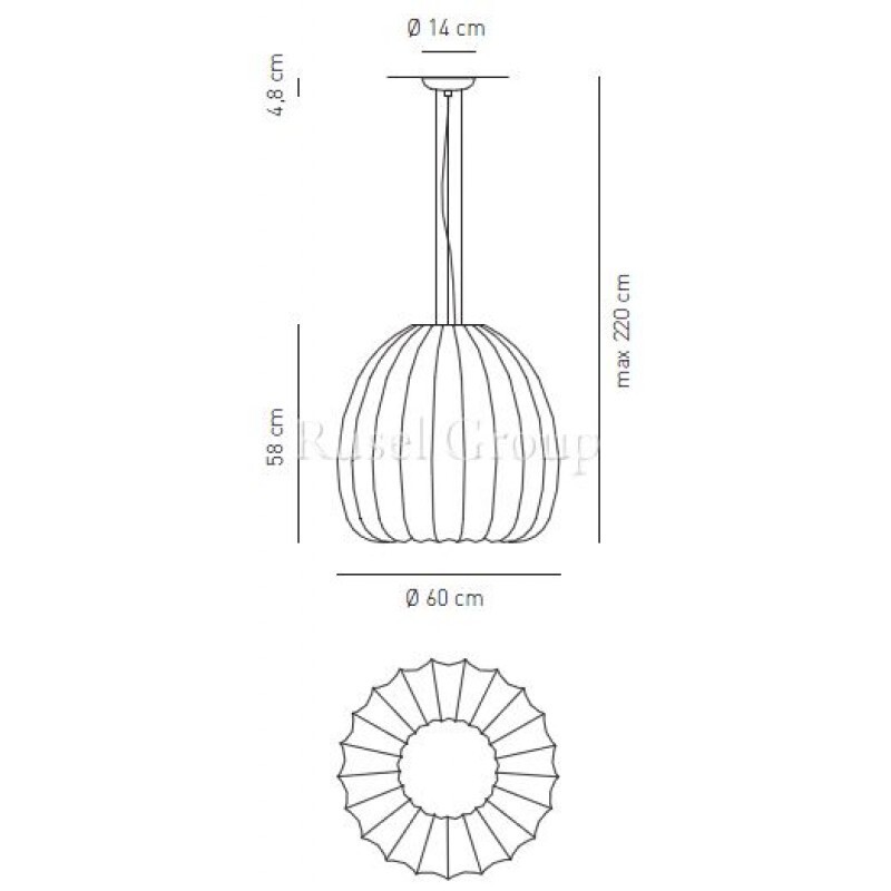 Подвесной светильник Axo Light MUSE SP 60