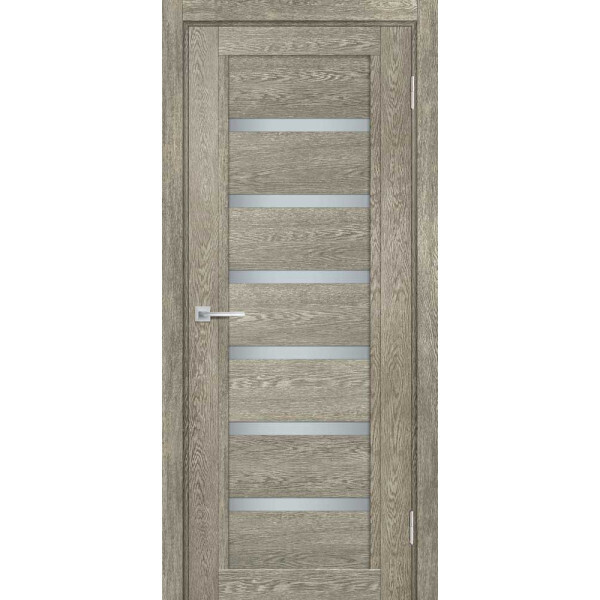 Межкомнатная дверь Graf ТЕХНО-807 белый сатинат Гриджио (2000 х 600)