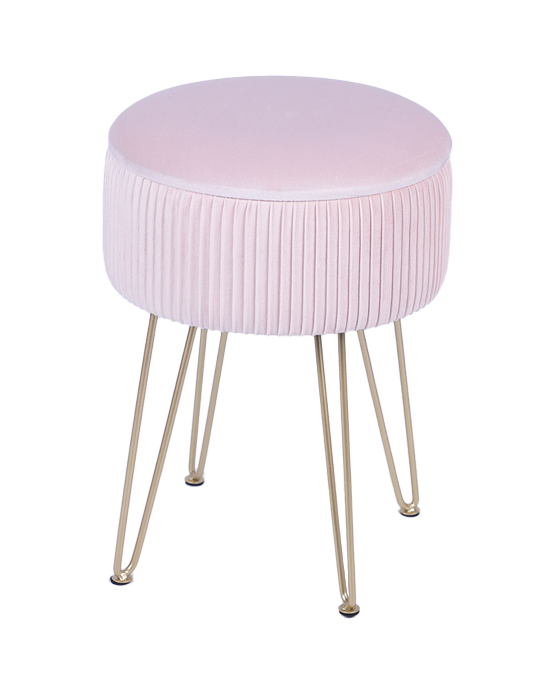 Пуф Астор светло-розовый Stool Group