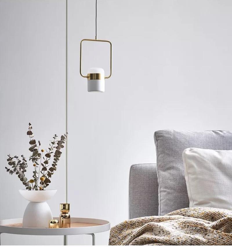 Подвесной светильник Delight Collection 9926P/1 white/gold