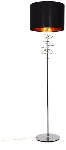 Торшер Lumina Deco LDF 5530 CHR+BK