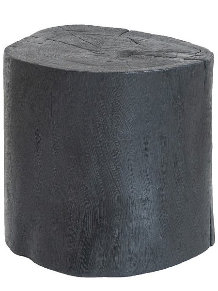 Столик акцентный из дерева суара Glasar 72309-BLAC