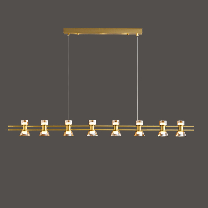 Подвесной светильник BLASIUS LONG L160 Brass by ImperiumLoft