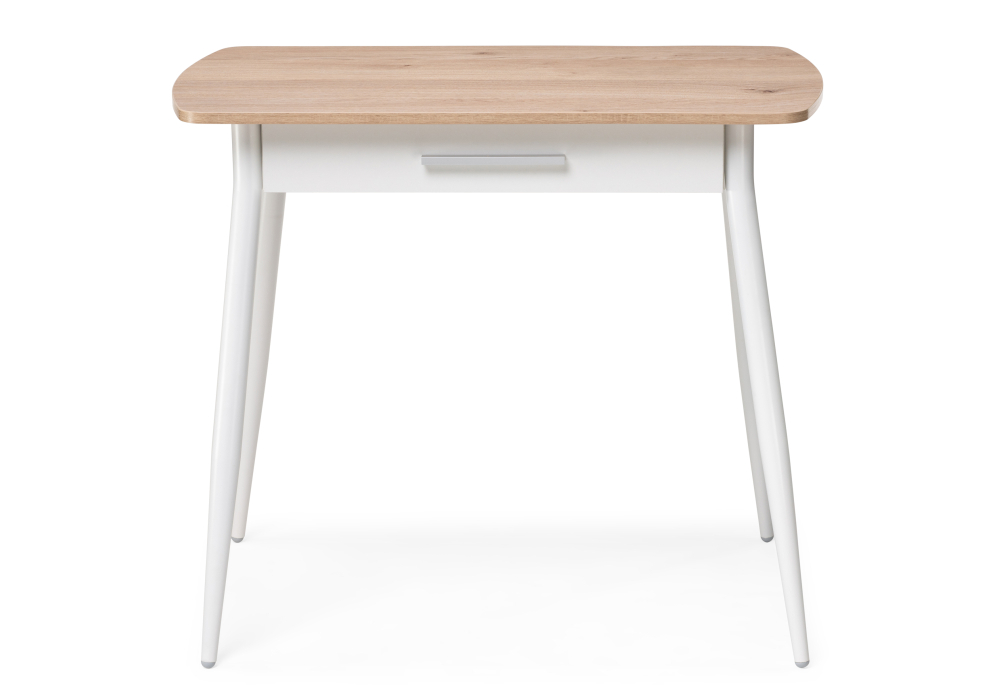 Стол деревянный Woodville Ревари эврика / белый 481889