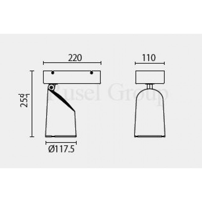 Потолочный светильник Leds-C4 VIAX S