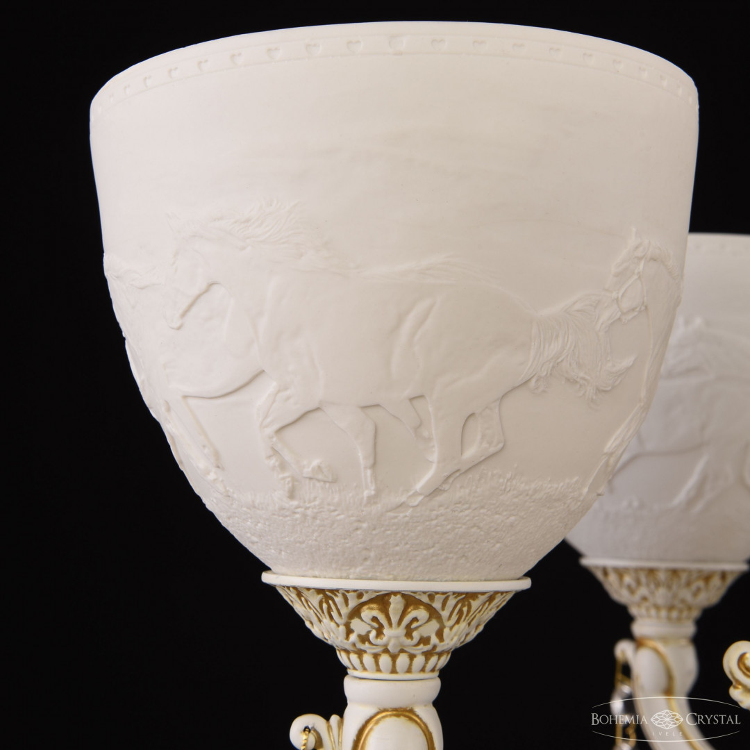 Люстра хрустальная AL78101/6/175 B WMG P1 U Horse Bohemia Ivele Crystal