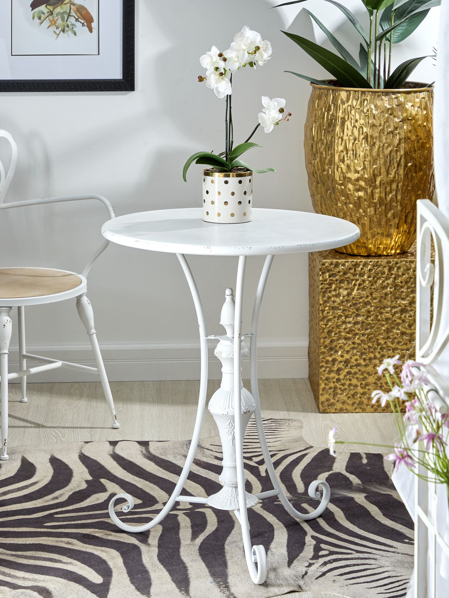 Стол кованый Прованс Glasar 62-042