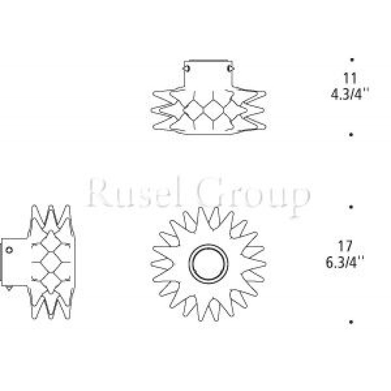 Настенно-потолочный светильник LEUCOS KUK P-PL