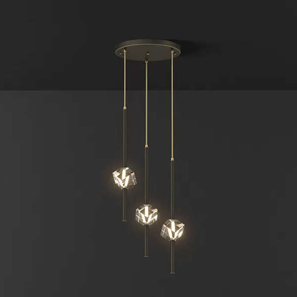 Подвесной светильник SOCRATES B COMBO L3 Black by ImperiumLoft