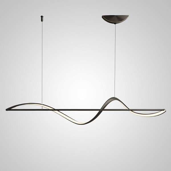 Подвесной светильник ADONIS L140 Black by ImperiumLoft