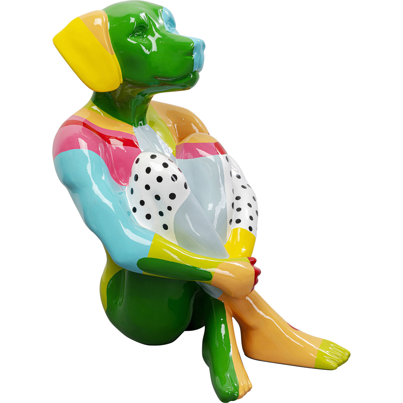 Фигура декоративная Gangster Dog Colore 80 см KARE 56290