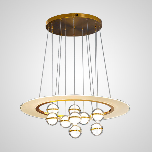 Подвесная люстра SVENDA L9 Square by ImperiumLoft