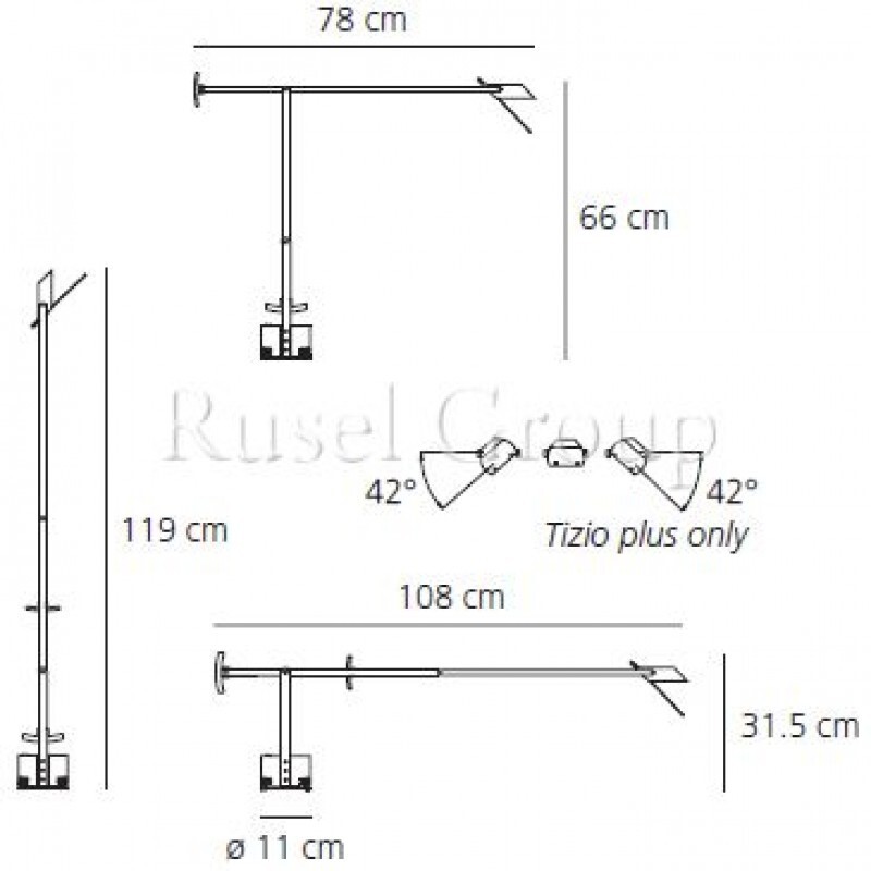 Настольная лампа Artemide TIZIO LED