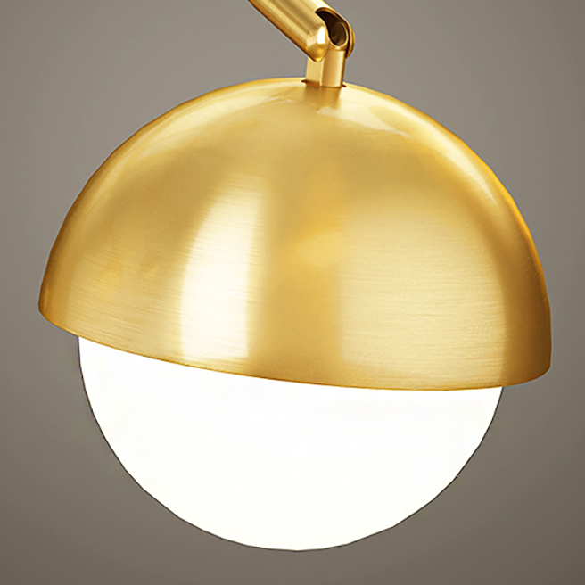 Потолочная люстра KENDALL L6 Black Gold by ImperiumLoft