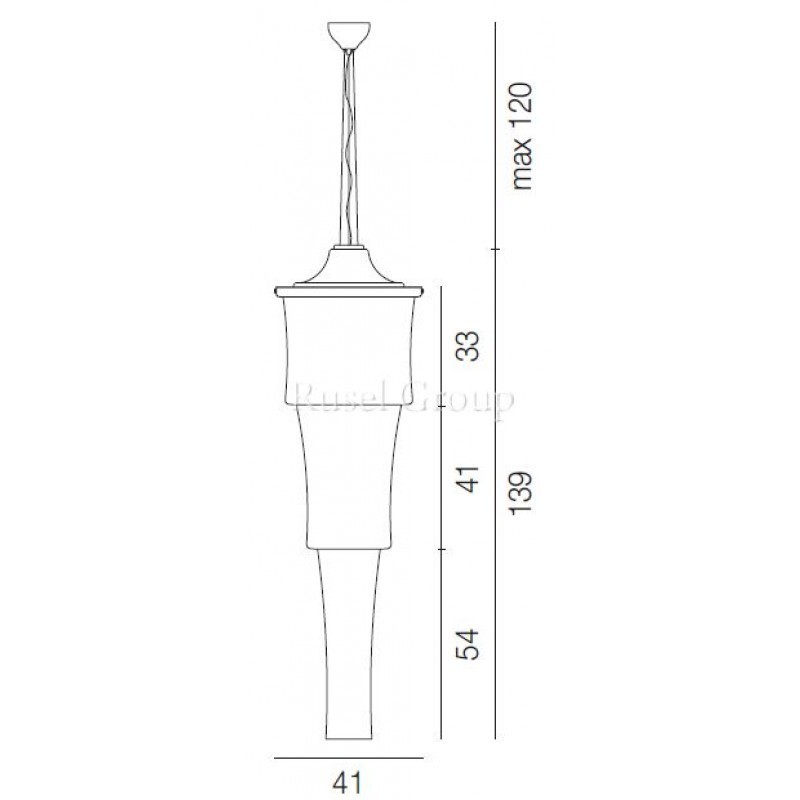 Подвесной светильник Vistosi PAGODA SP 41 3
