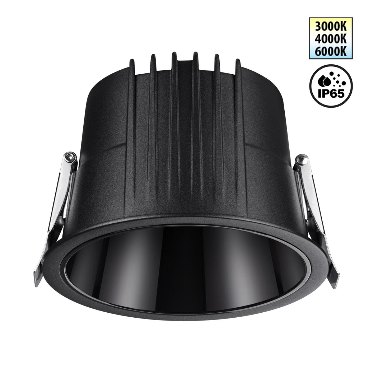 Встраиваемый светодиодный светильник с переключателем цветовой температуры Novotech 359429