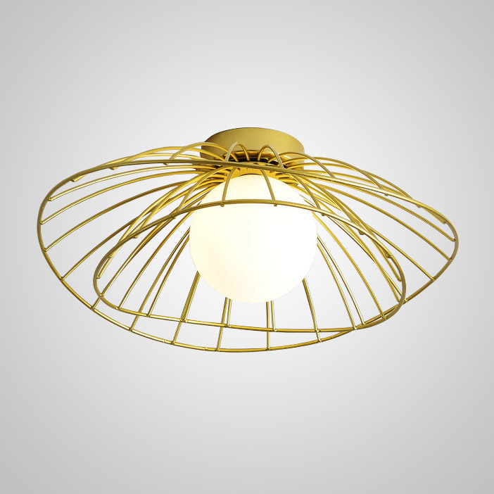 Полоточный светильник JARDIN Gold by ImperiumLoft