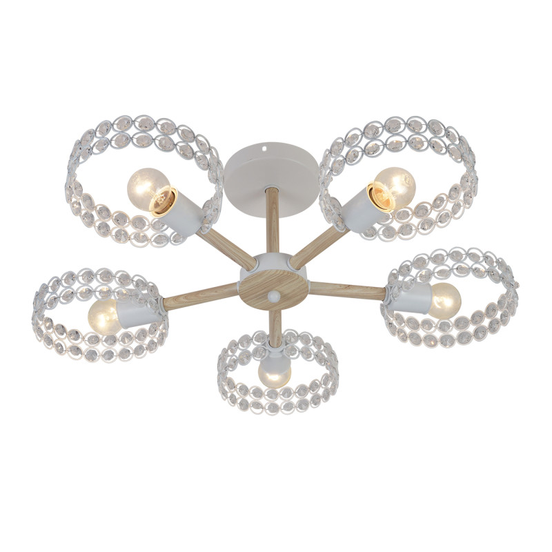 Люстра на штанге Escada 679/5P White