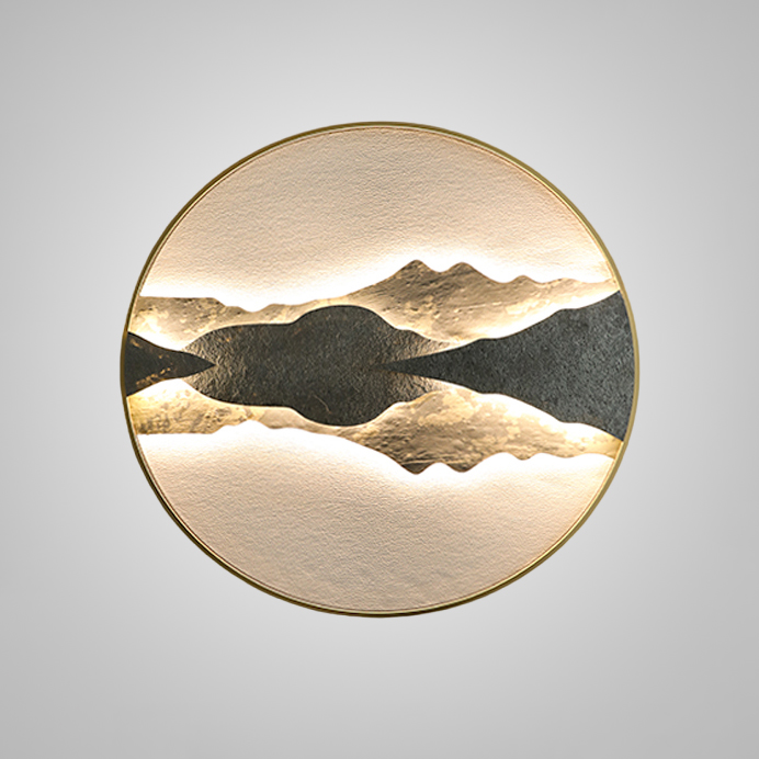 Настенный светильник DAWN B A D60 Brass by ImperiumLoft