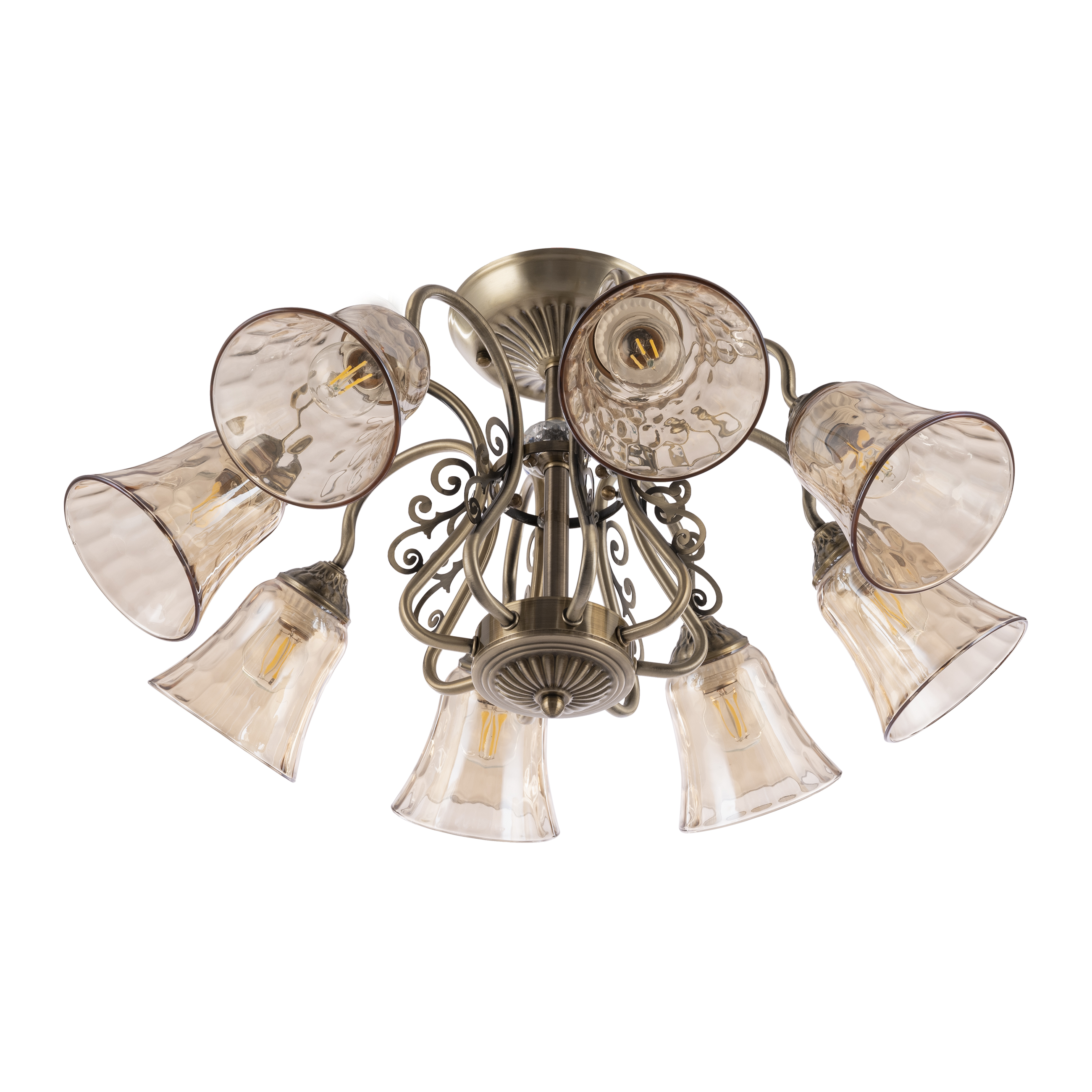 Люстра с плафонами 340800/8 AB Arte Milano