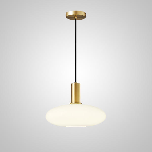 Подвесной светильник IRIS WHITE B Brass by ImperiumLoft