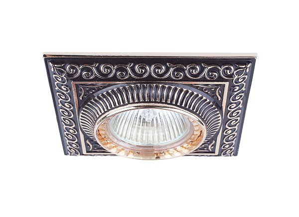 Встраиваемый светильник Donolux SN1583-French gold+Brown copper