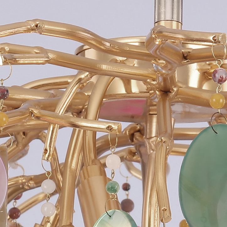 Подвесная люстра AGATE BLUE by ImperiumLoft