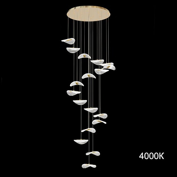 Подвесной светильник DELFINA D50 L18 4000К by ImperiumLoft