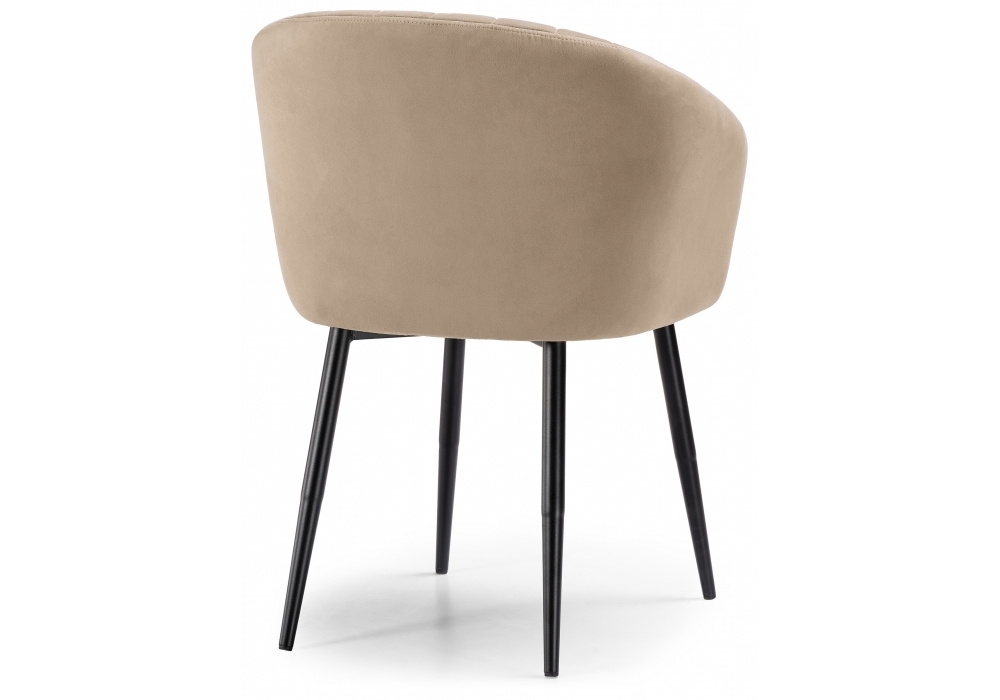 Стул Woodville Моншау черный / velutto 05 462136