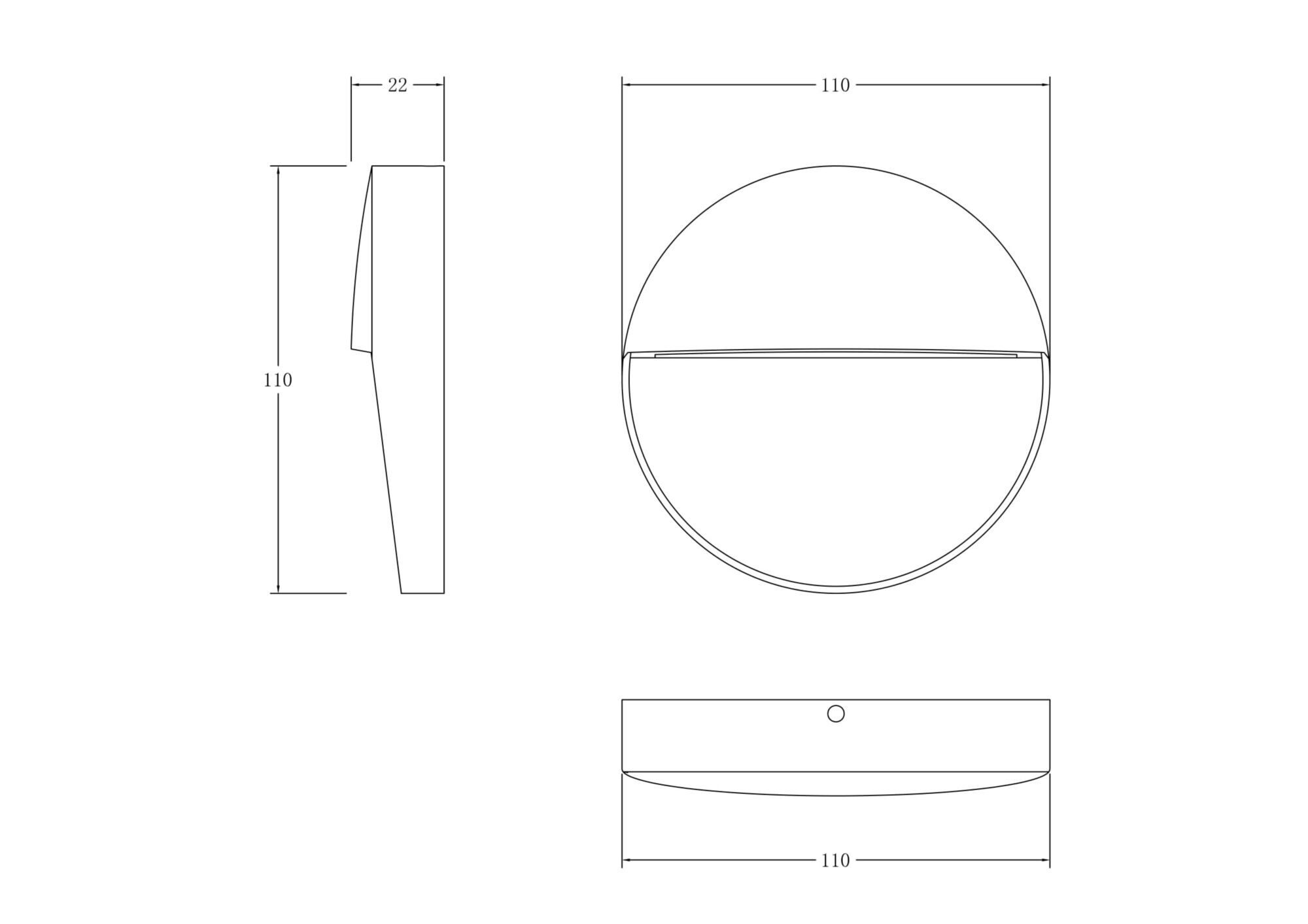 Подсветка для лестниц Maytoni O046SL-L4B3K