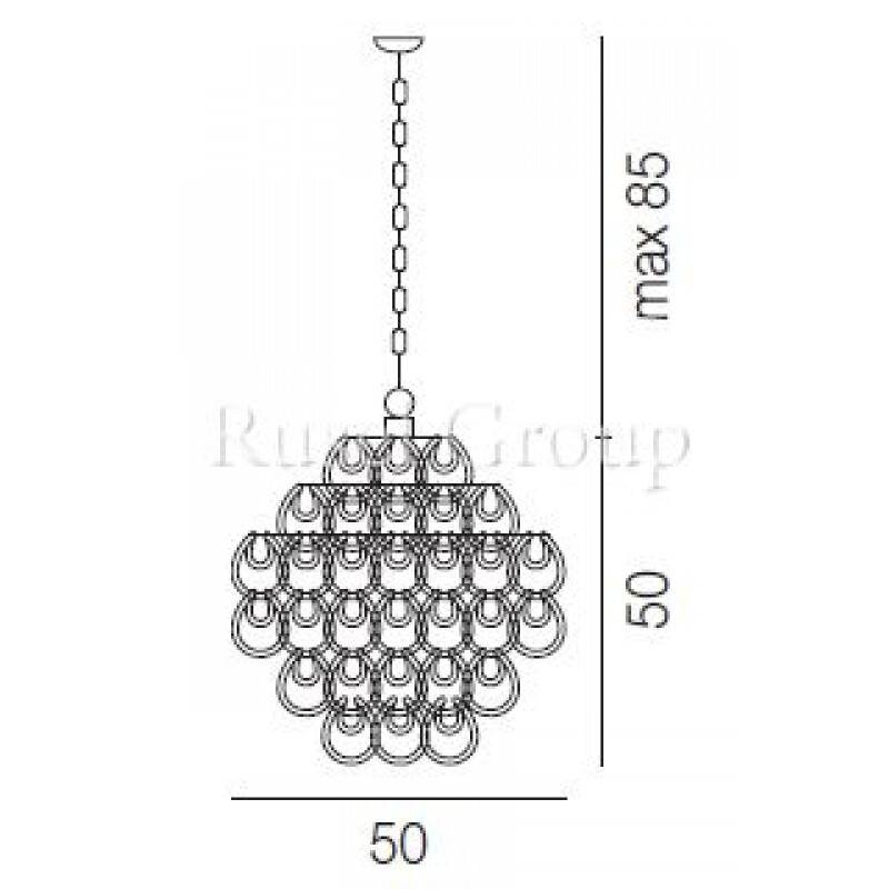Подвесной светильник Vistosi GIOGALI SP 50