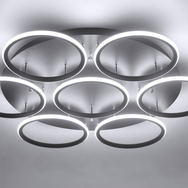 Накладной светильник Arte Lamp A2500PL-7BK