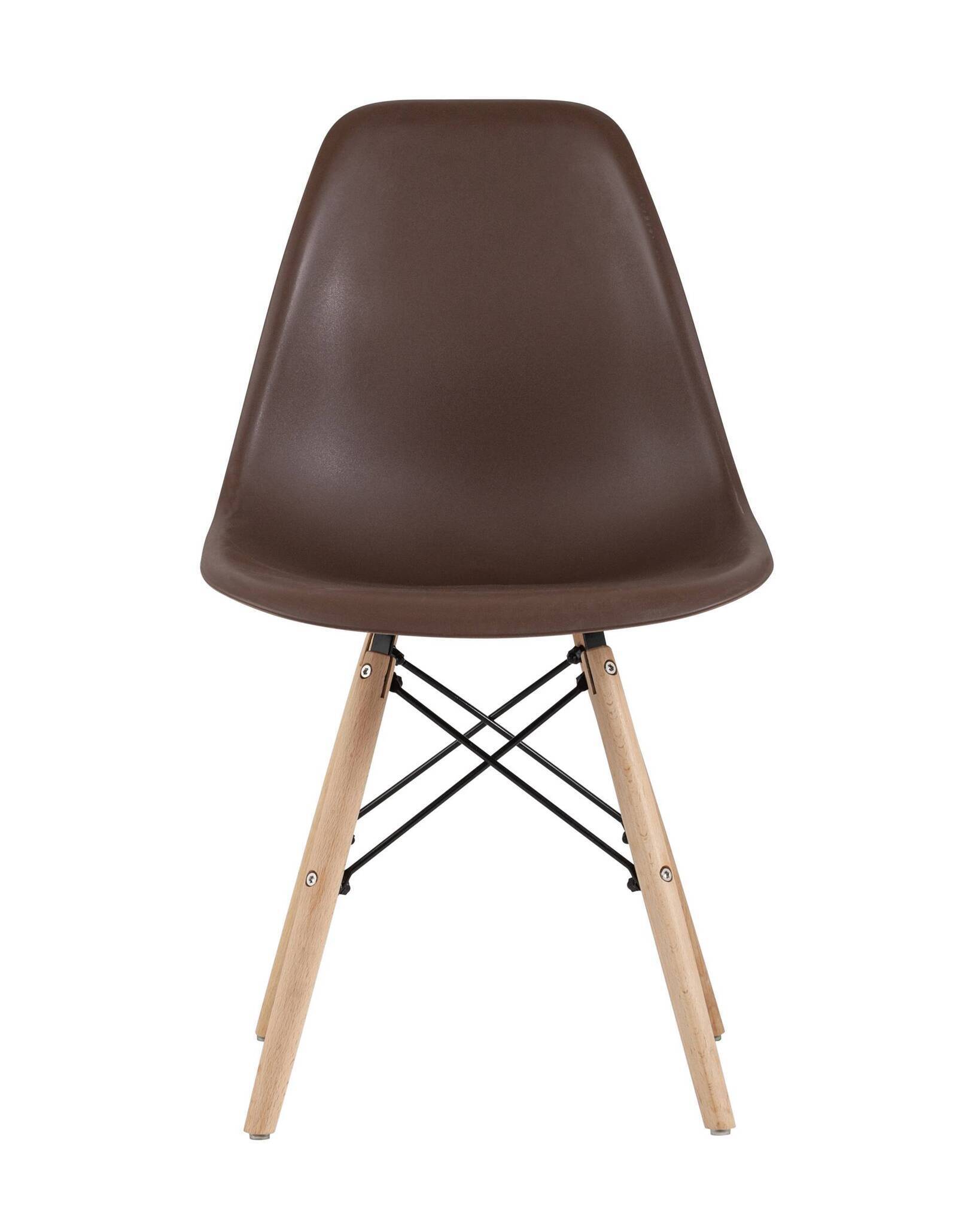 Стул Style DSW коричневый x4 Stool Group