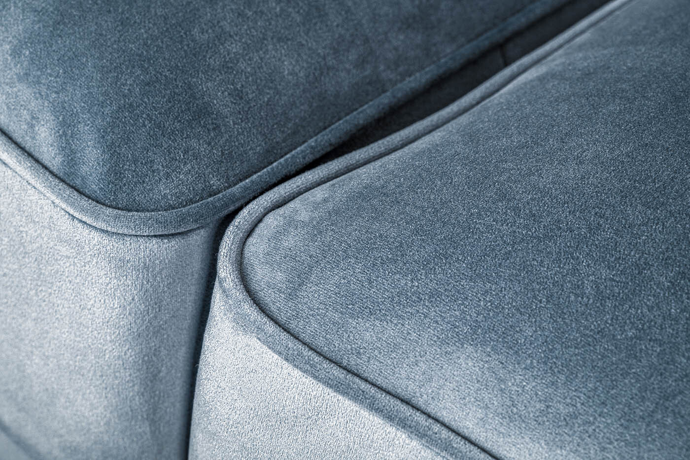 Диван Siena трехместный велюровый Garda Decor GD-SIENA-ДБМ-2К