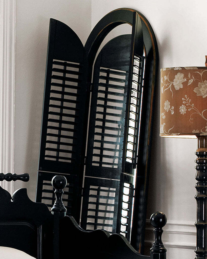 Напольное зеркало со ставнями Шелби Louvre Home LH775