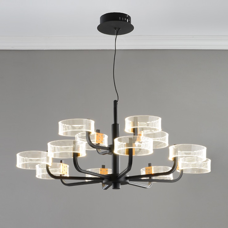 Люстра светодиодная SENSE RINGS by ImperiumLoft