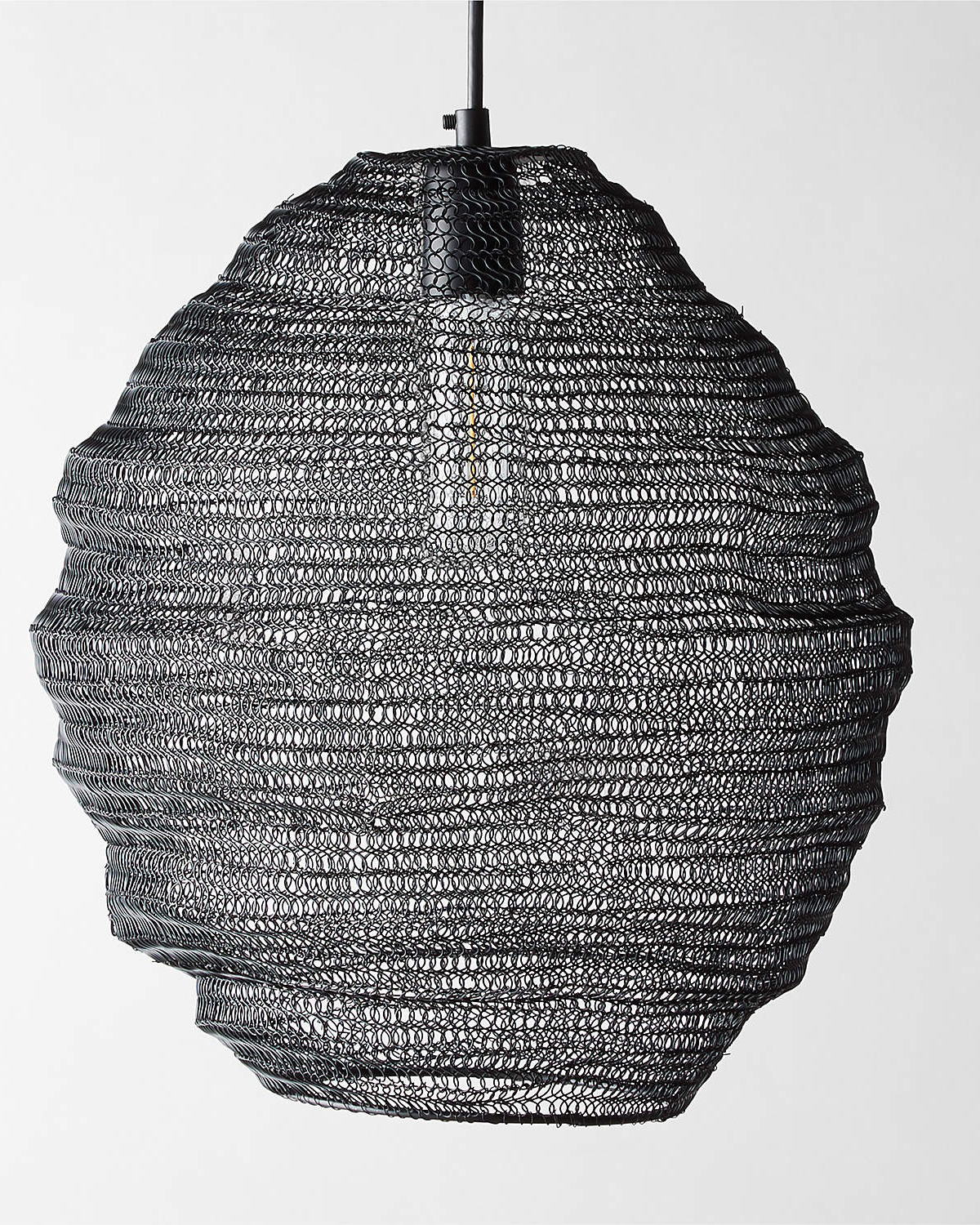 Большой металлический светильник Роланд Louvre Home LHLPN060324SWL