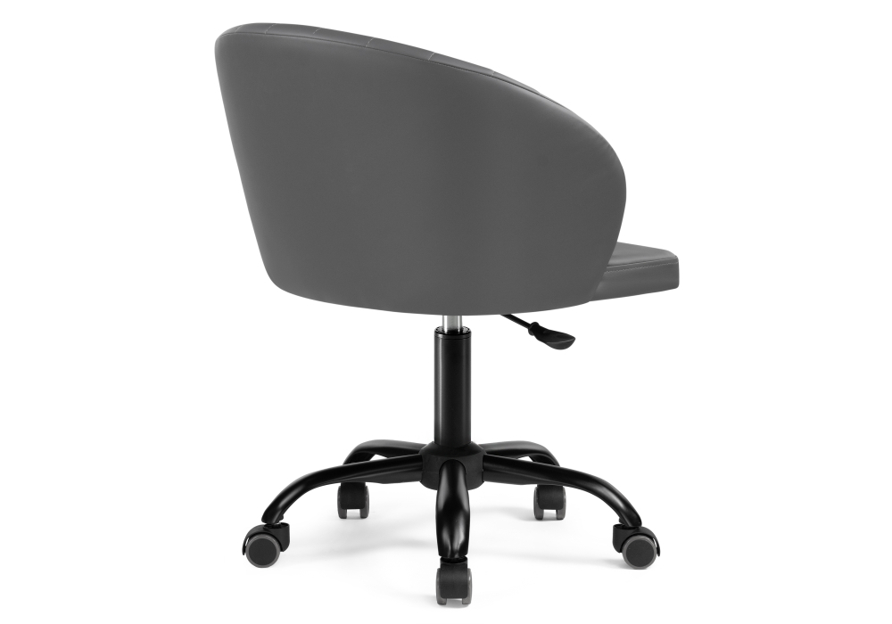 Стул Woodville Пард экокожа серый 464226