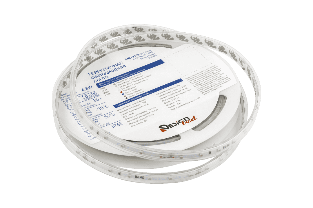 Лента светодиодная DesignLed DSG360-24-WW-65