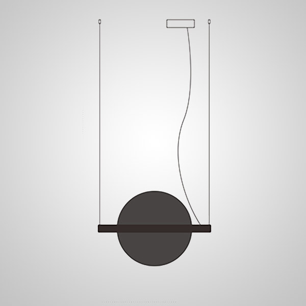 Подвесной светильник LIBERTY L76 Blue by ImperiumLoft