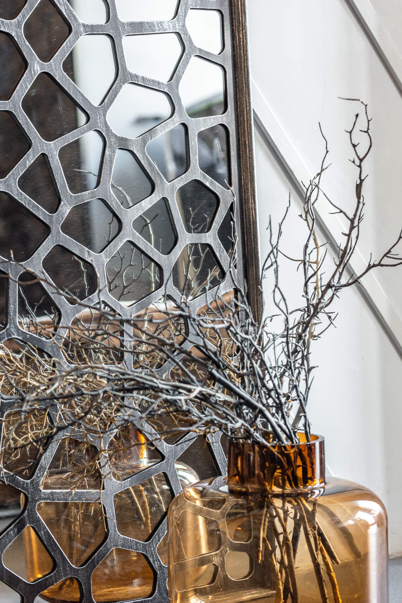 Панно BountyHome Dinosaur Silver mv428-silver