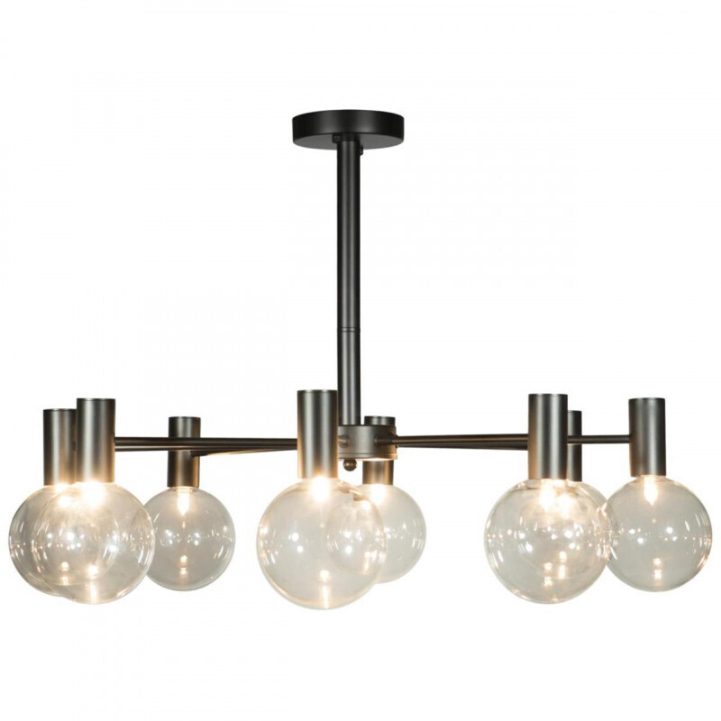 Люстра на штанге LOFT IT 10045/8 Black