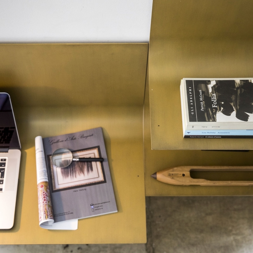 Полка MOGG Sfoglia patinated bronze MSF06BP