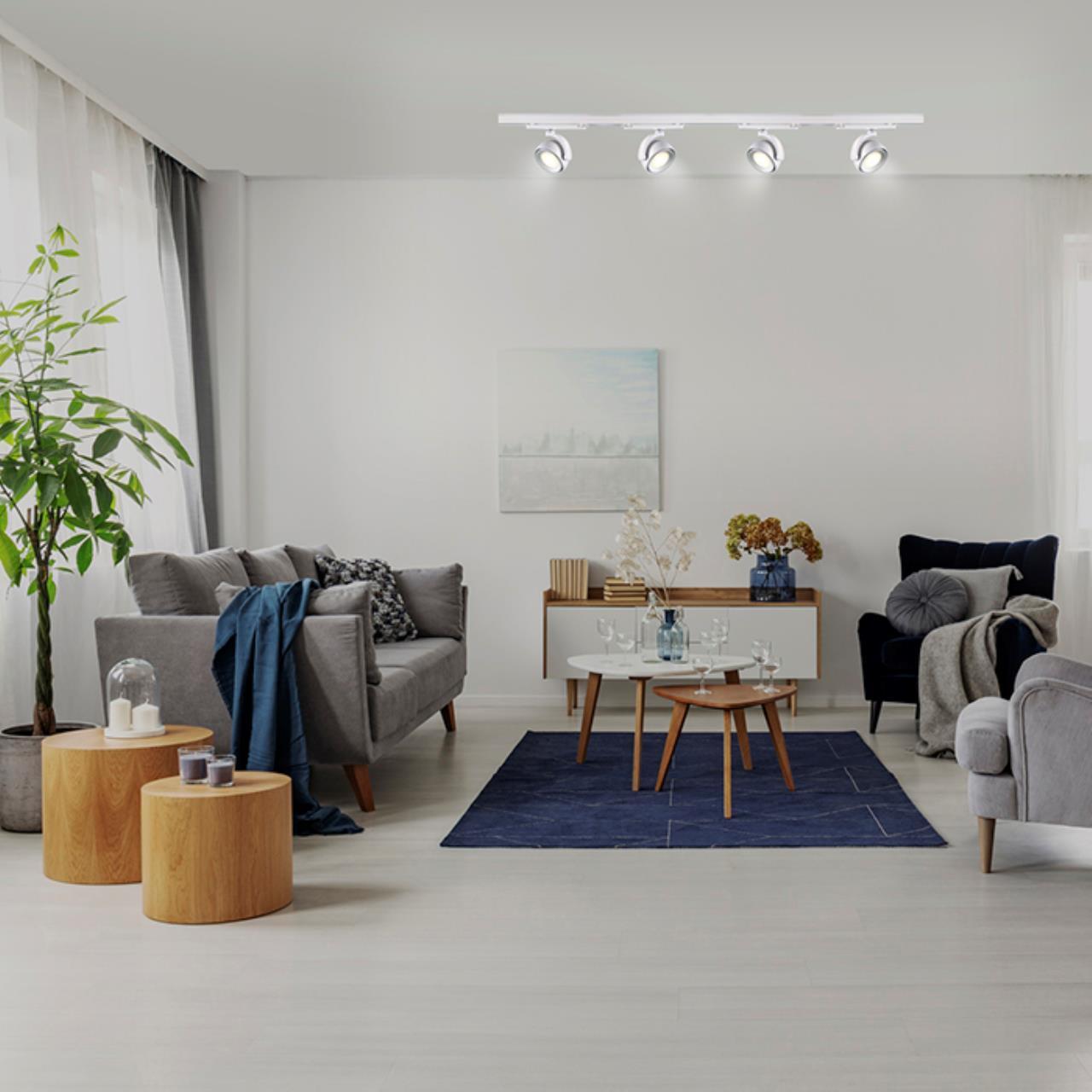 Трехфазный трековый светодиодный светильник Novotech 358167