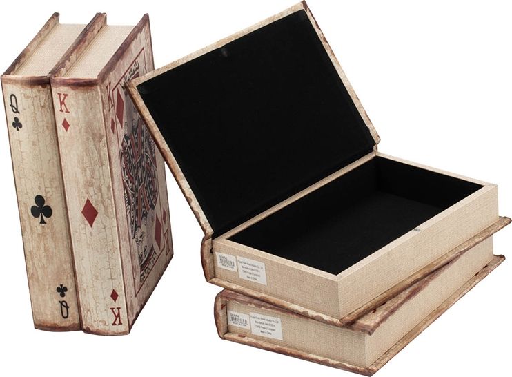 Шкатулка в виде книги Q Glasar 36856/4