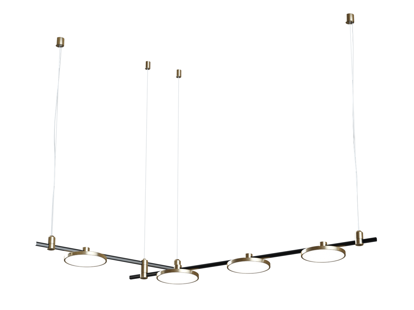 Готовая конструкция в комплекте со светильниками и источником питания Donolux DL20226S300BBbrV3