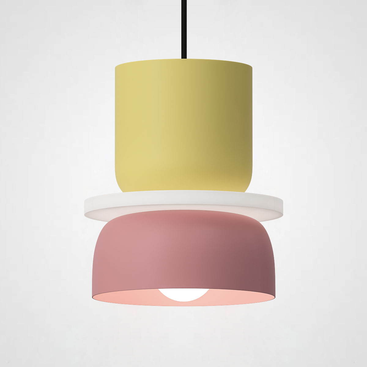 Подвесной Светильник Ilo D18,5 Yellow/Pink By Imperiumloft