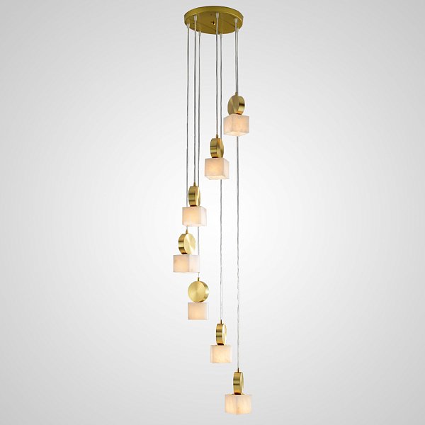 Подвесной светильник BRIXEN L7 Gold by ImperiumLoft
