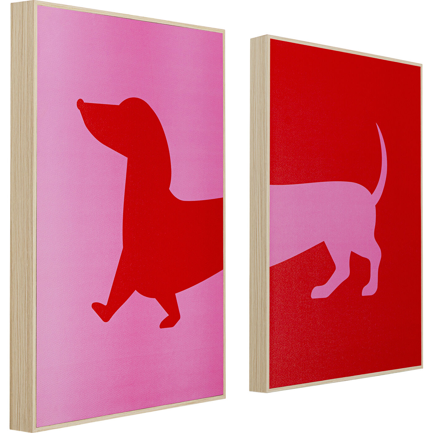 Картина в раме Dog Frankie (2 шт) KARE 56303